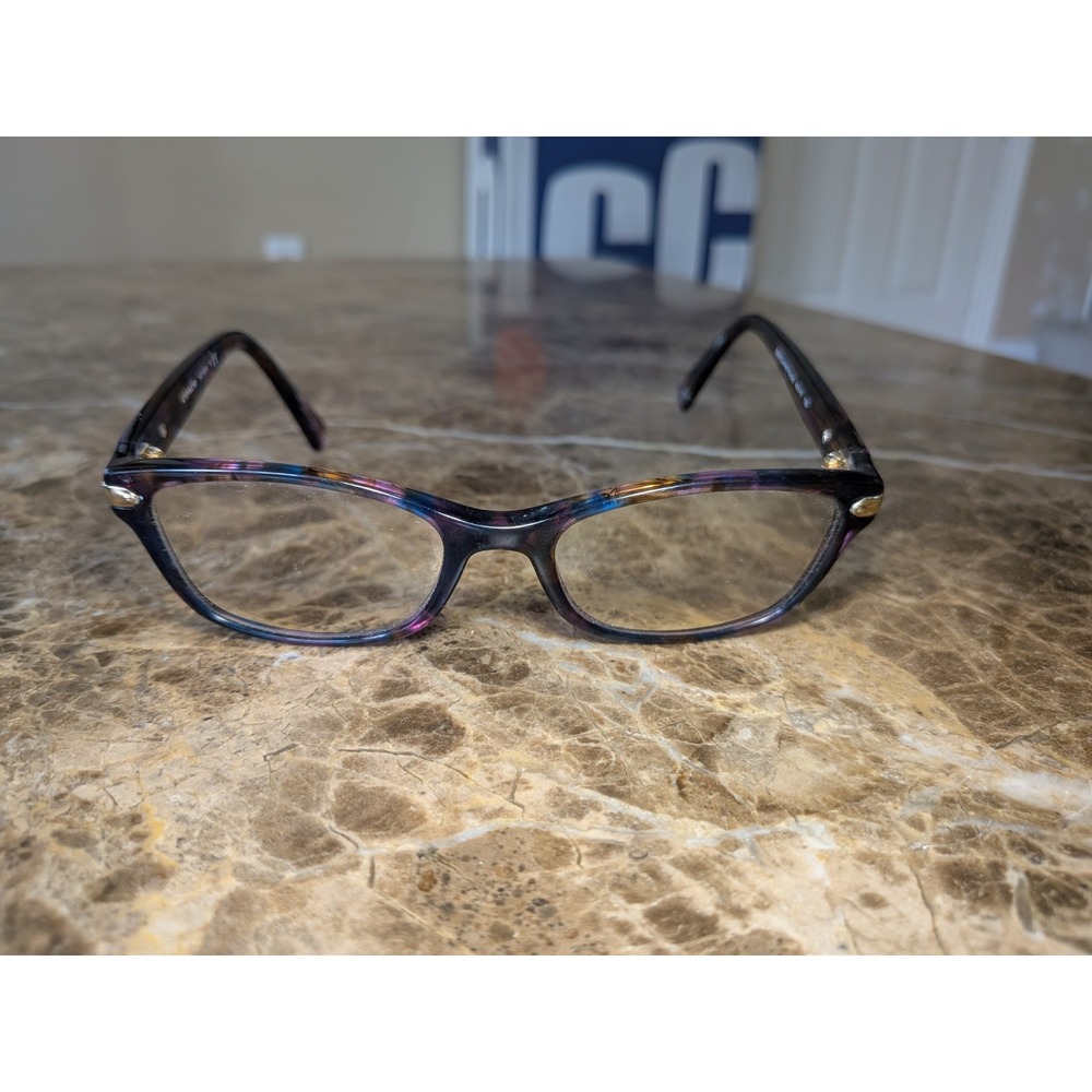 Coach Eyeglasses Sunglasses HC 6065 5288 Confetti Purple 49 [] 17 135 Gold